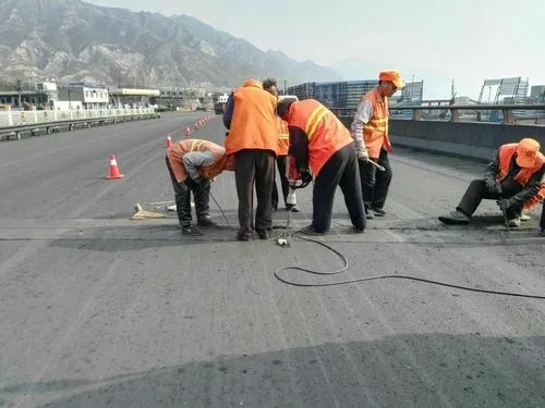 金山道路桥梁病害治理